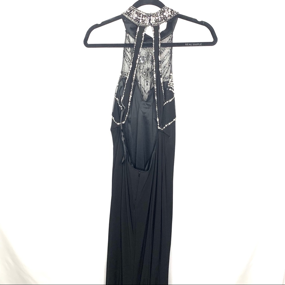 ⚠️ Joanna Chen Black Maxi Dress Size 12 - Picture 7 of 8